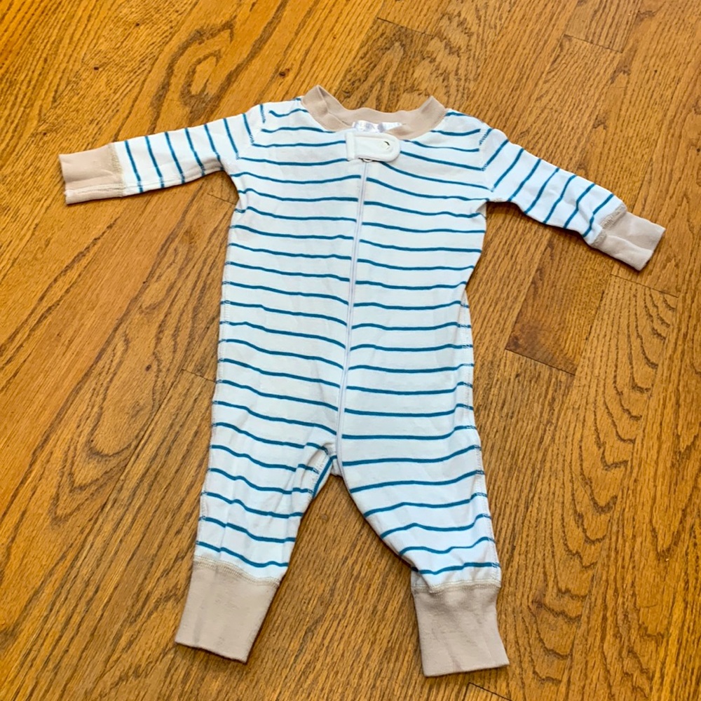 Serena & Lily Baby Zip Sleeper in organic Cotton